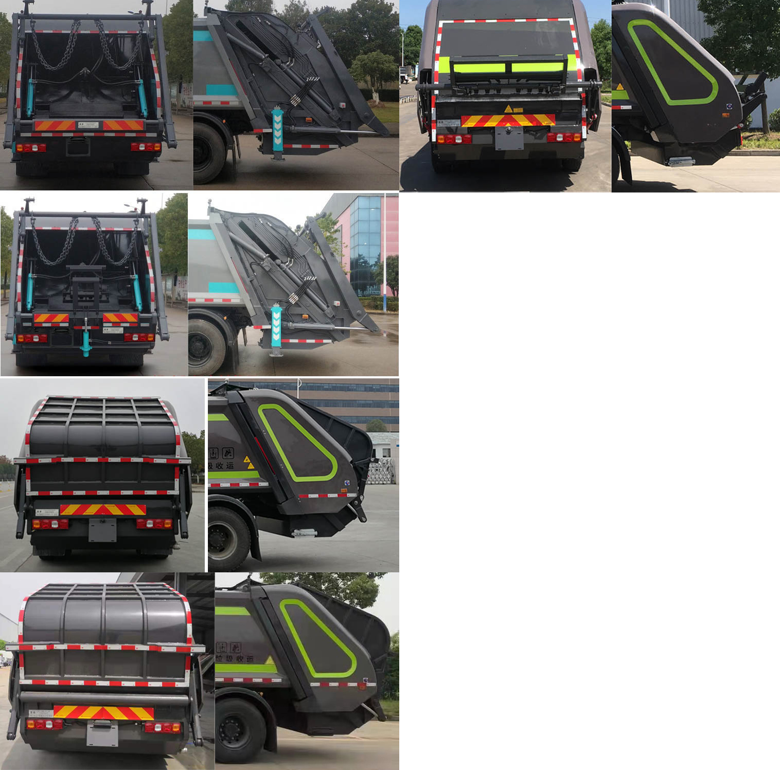 楚勝牌CSC5180ZYS6SX型壓縮式垃圾車